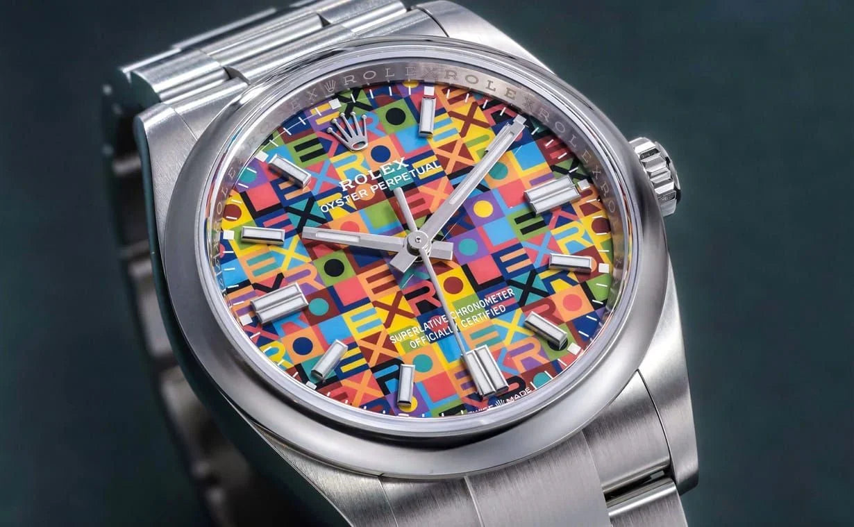 Rolex Celebrates 100 Years of the Oyster Perpetual With the New Jubilee Dial