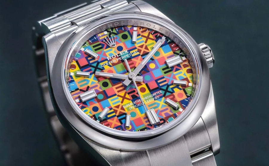 Rolex Celebrates 100 Years of the Oyster Perpetual With the New Jubilee Dial